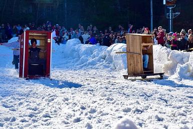 Blog post cover image Don’t miss this year’s Outhouse Race in Sapphire, NC!